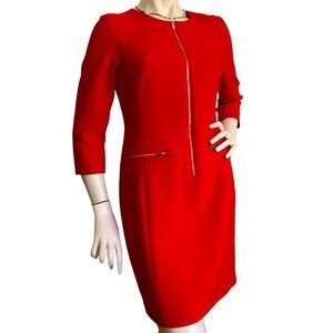 Ann Taylor petite Rea formal mini dress. Career dress